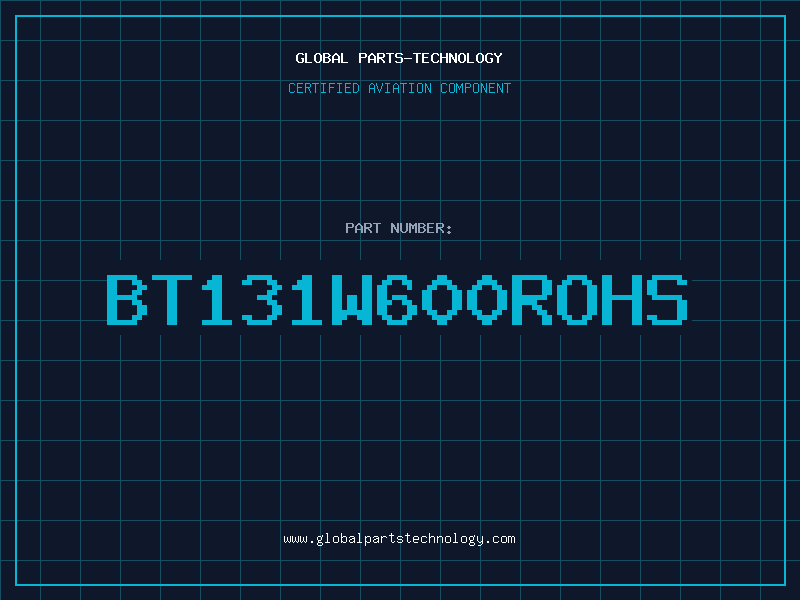 Aviation Part BT131W600ROHS