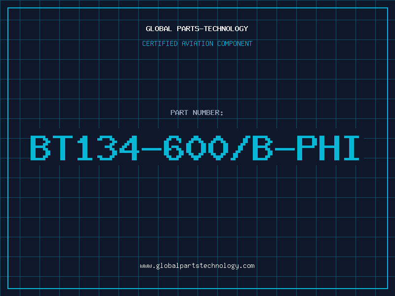 Aviation Part BT134-600/B-PHI