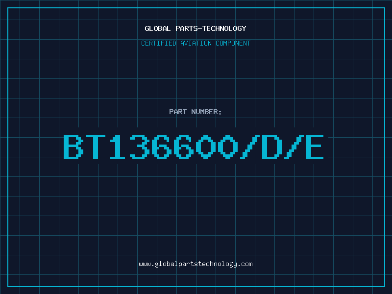 Aviation Part BT136600/D/E