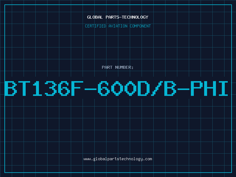 Aviation Part BT136F-600D/B-PHI