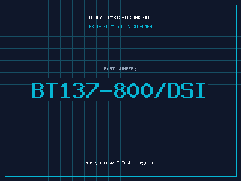 Aviation Part BT137-800/DSI
