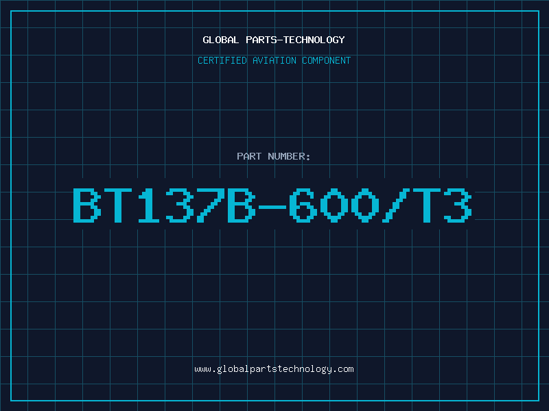 Aviation Part BT137B-600/T3