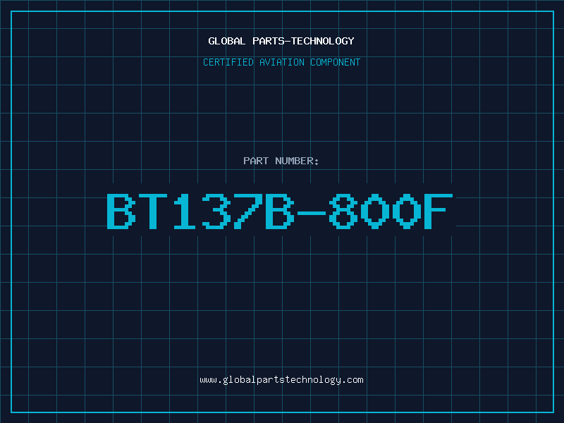 Aviation Part BT137B-800F