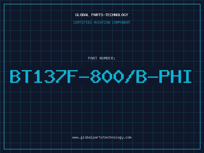 Aviation Part BT137F-800/B-PHI