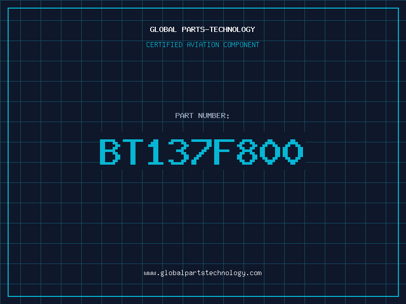 Aviation Part BT137F800