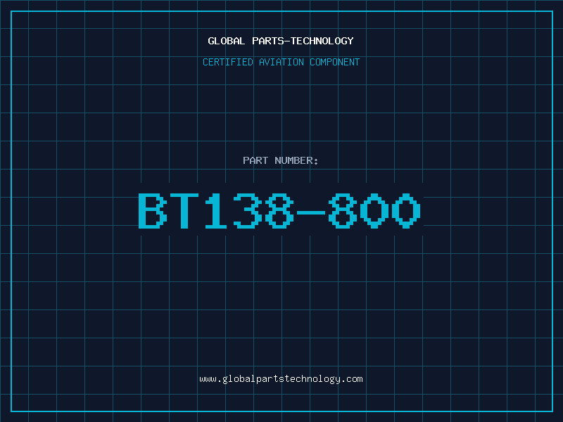 Aviation Part BT138-800