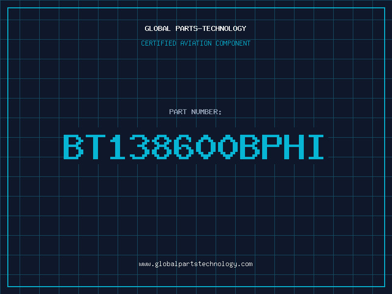 Aviation Part BT138600BPHI