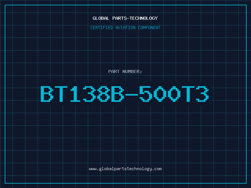 Aviation Part BT138B-500T3