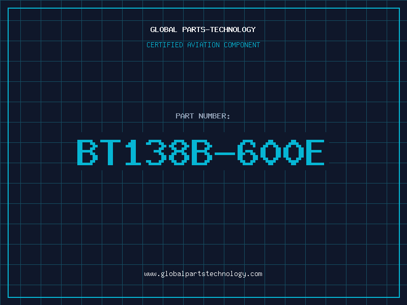 Aviation Part BT138B-600E