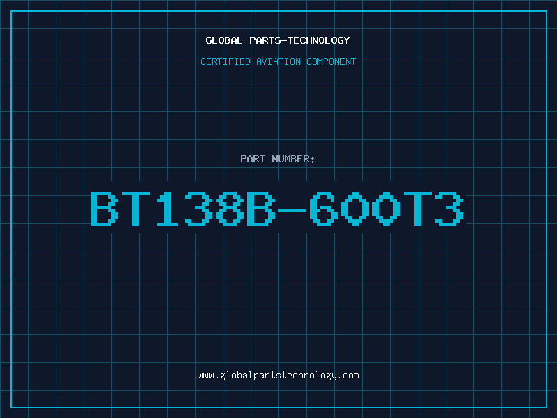 Aviation Part BT138B-600T3