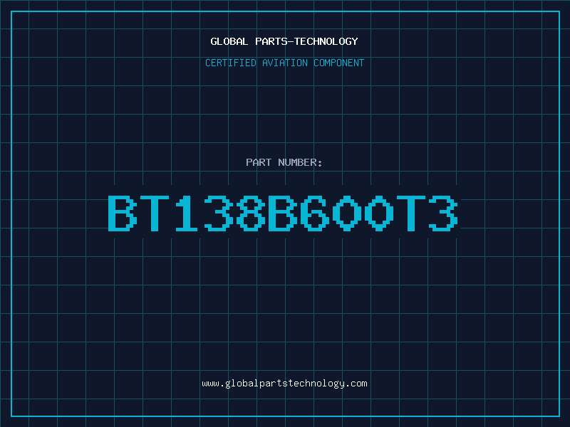 Aviation Part BT138B600T3