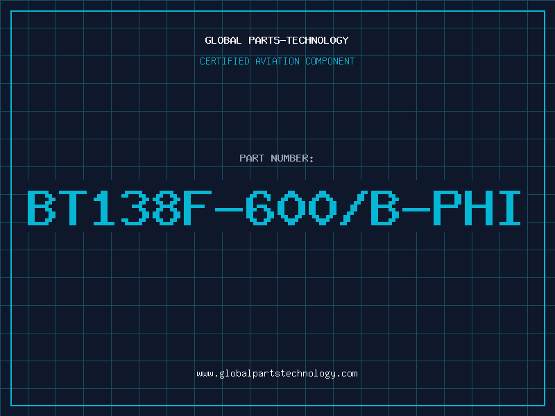 Aviation Part BT138F-600/B-PHI
