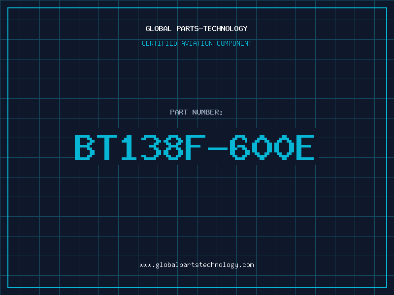 Aviation Part BT138F-600E