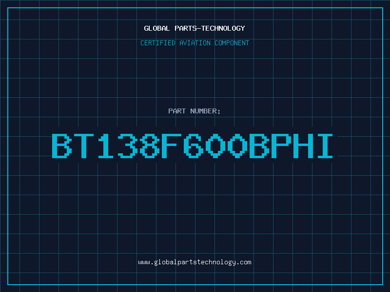 Aviation Part BT138F600BPHI