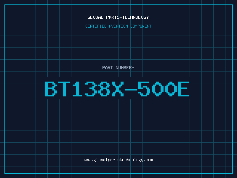 Aviation Part BT138X-500E