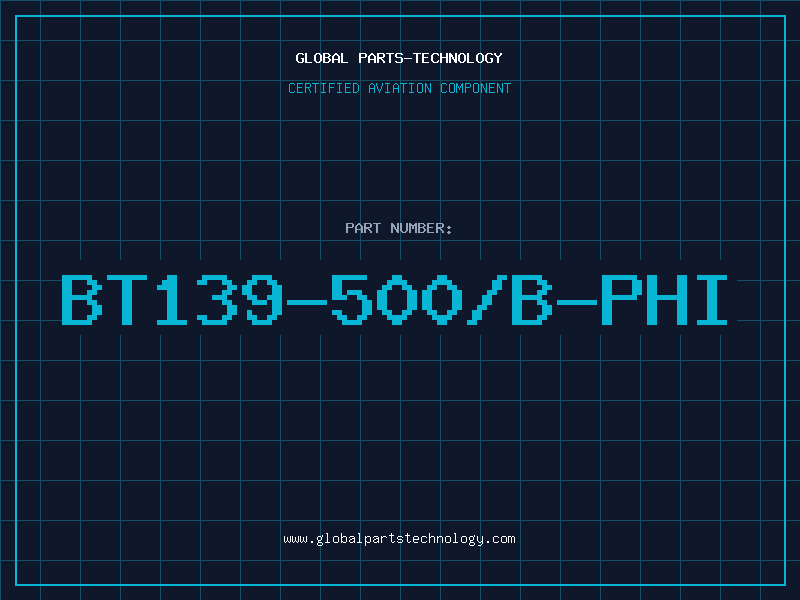 Aviation Part BT139-500/B-PHI