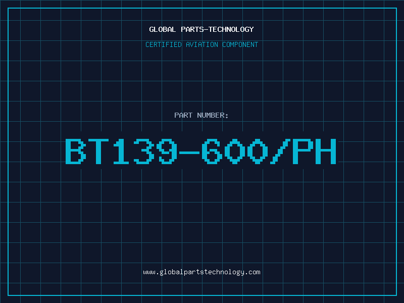 Aviation Part BT139-600/PH