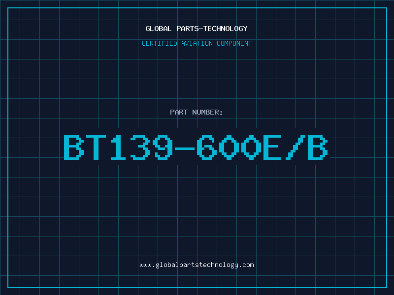 Aviation Part BT139-600E/B