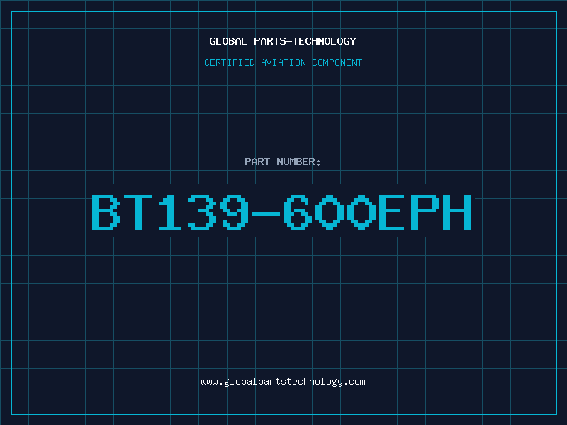 Aviation Part BT139-600EPH