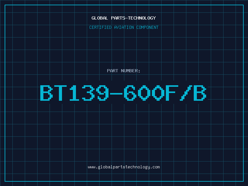Aviation Part BT139-600F/B