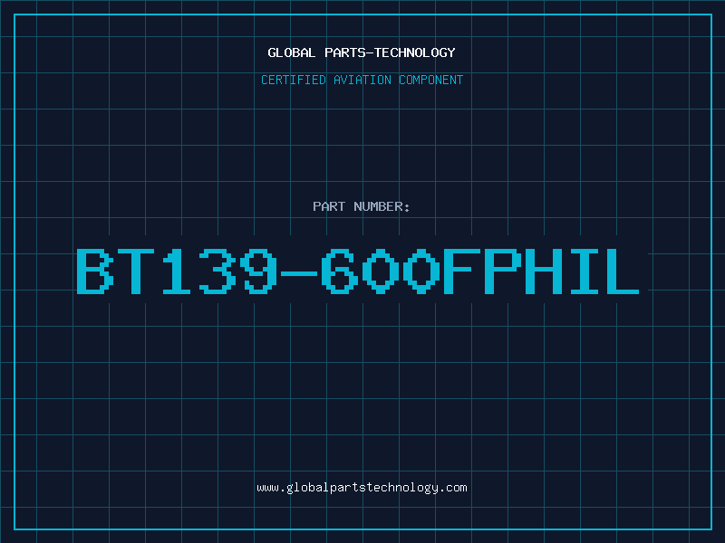 Aviation Part BT139-600FPHIL