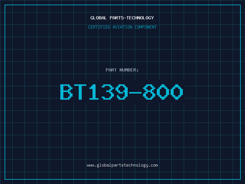Aviation Part BT139-800