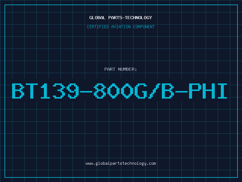 Aviation Part BT139-800G/B-PHI