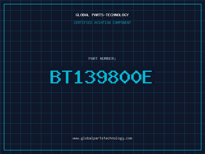 Aviation Part BT139800E