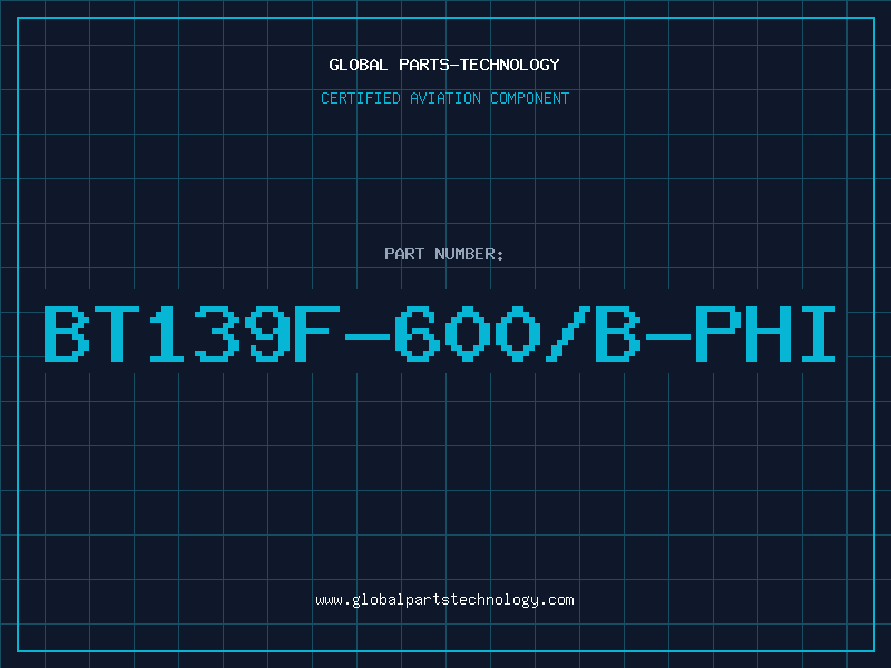 Aviation Part BT139F-600/B-PHI