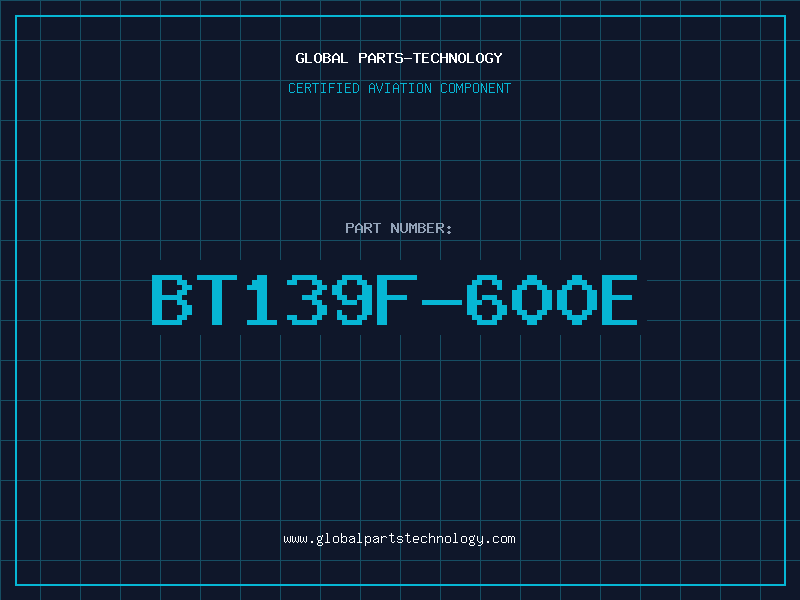 Aviation Part BT139F-600E