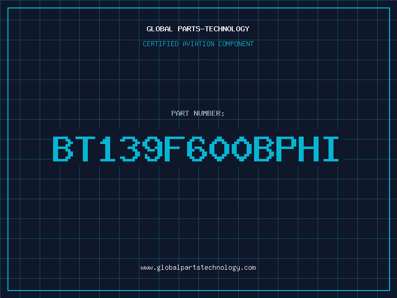 Aviation Part BT139F600BPHI
