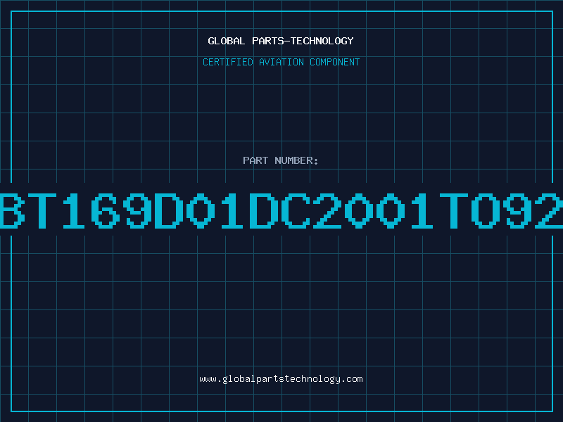 Aviation Part BT169D01DC2001TO92