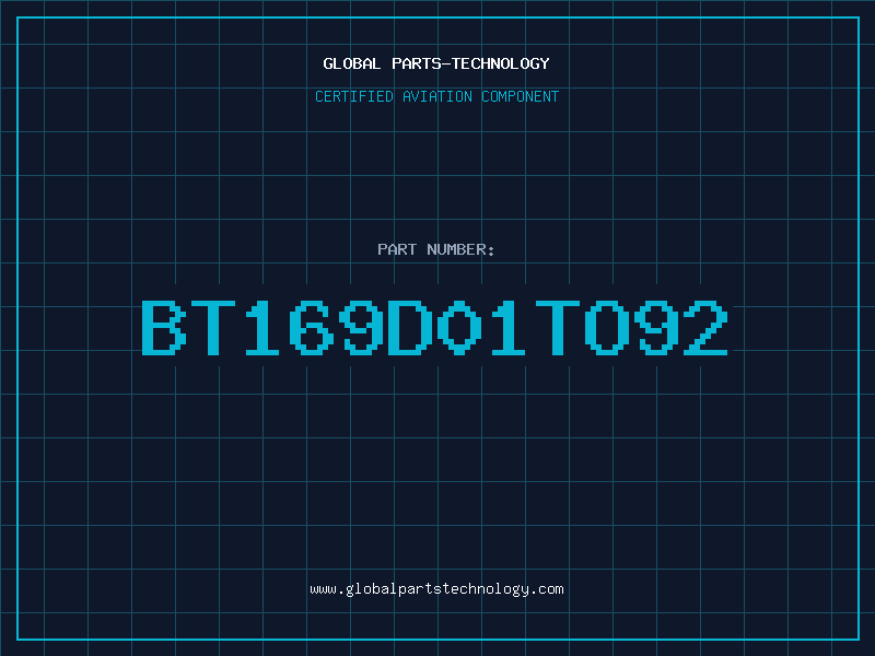 Aviation Part BT169D01TO92