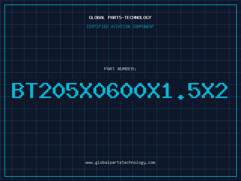 Aviation Part BT205X0600X1.5X2