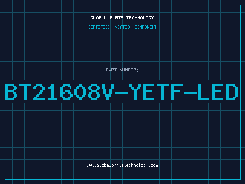 Aviation Part BT21608V-YETF-LED