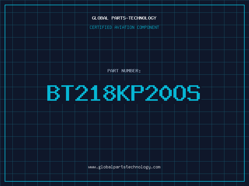 Aviation Part BT218KP20OS