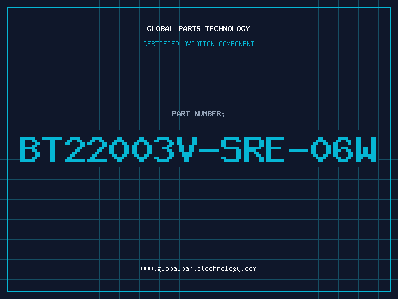 Aviation Part BT22003V-SRE-06w