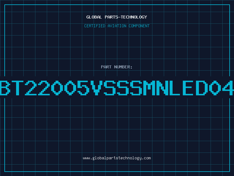 Aviation Part BT22005VSSSMNLED04