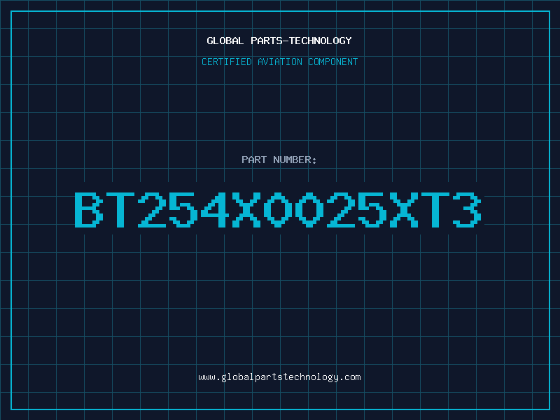 Aviation Part BT254X0025XT3