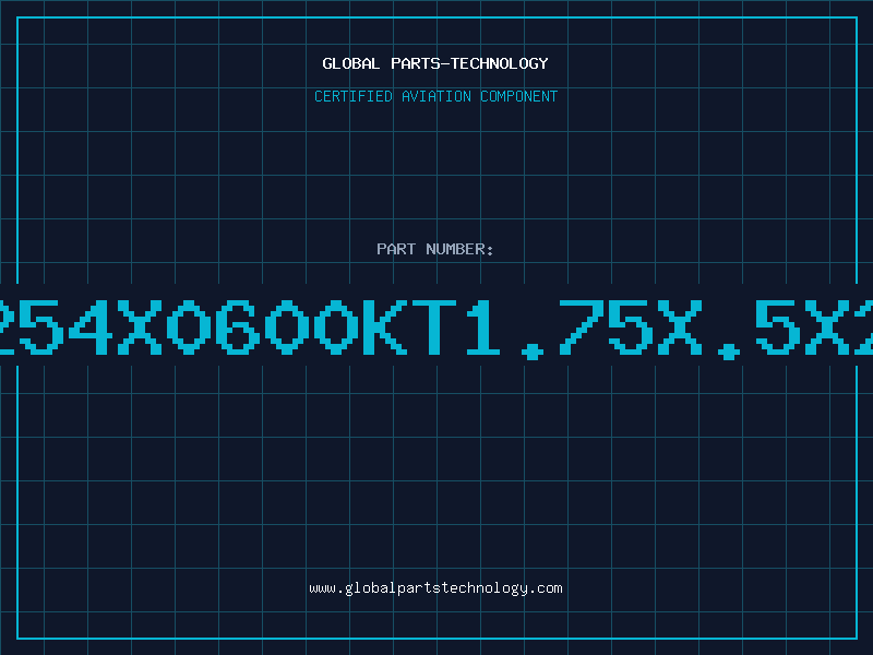 Aviation Part BT254X0600KT1.75X.5X2.5