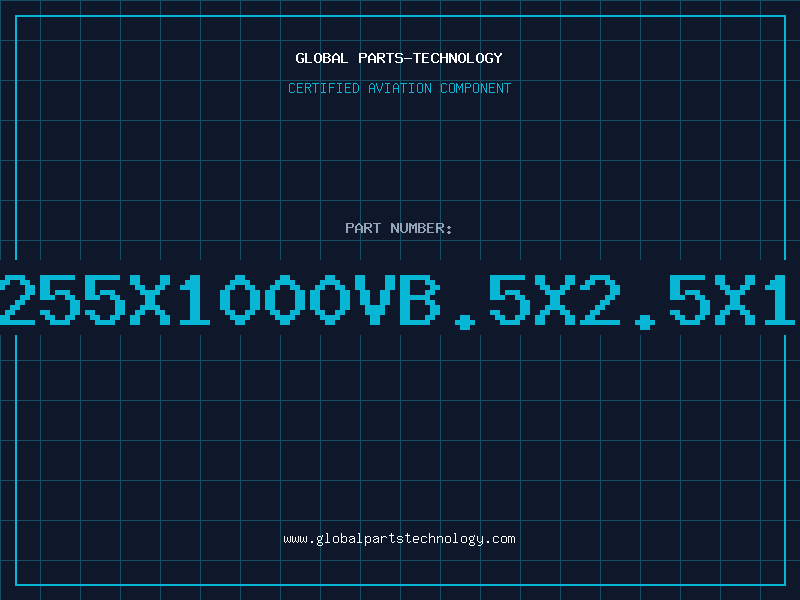 Aviation Part BT255X1000VB.5X2.5X1.5