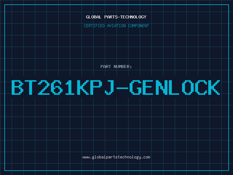 Aviation Part BT261KPJ-GENLOCK