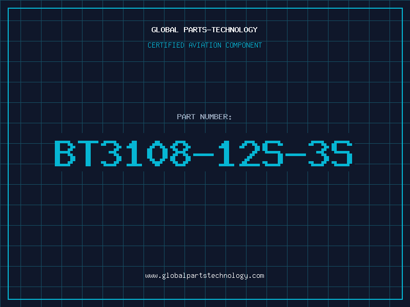 Aviation Part BT3108-12S-3S