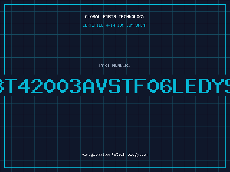 Aviation Part BT42003AVSTF06LEDYS
