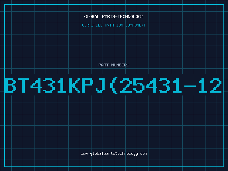 Aviation Part BT431KPJ(25431-12