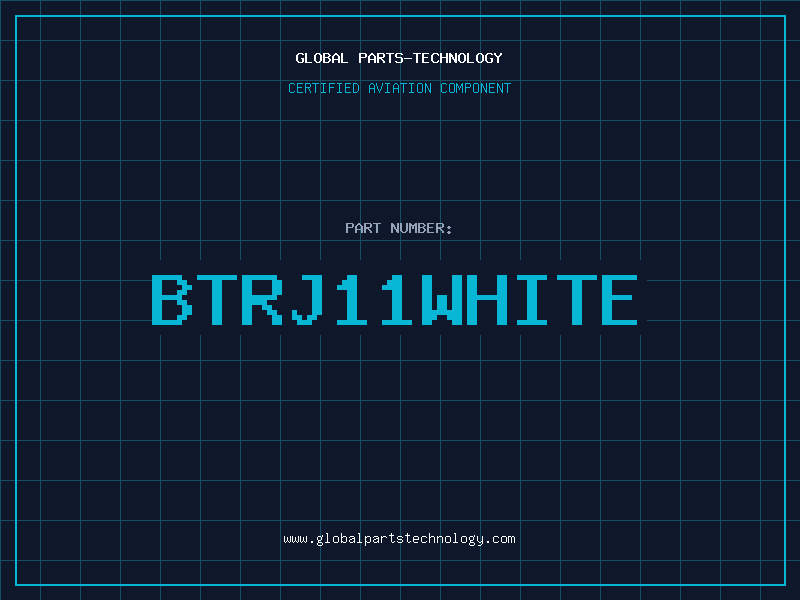 Aviation Part BTRJ11WHITE