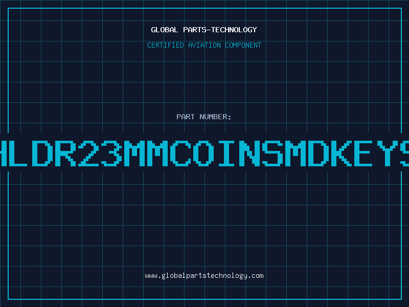 Aviation Part BTRYHLDR23MMCOINSMDKEYSTONE