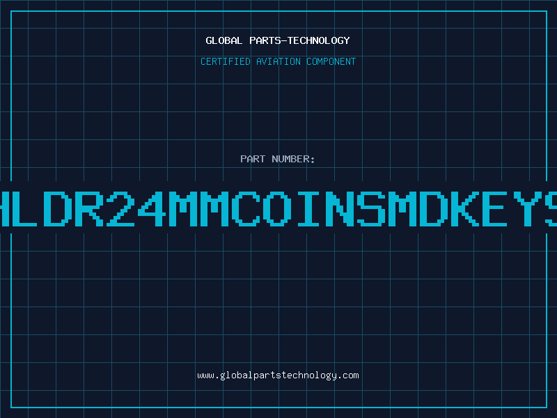 Aviation Part BTRYHLDR24MMCOINSMDKEYSTONE
