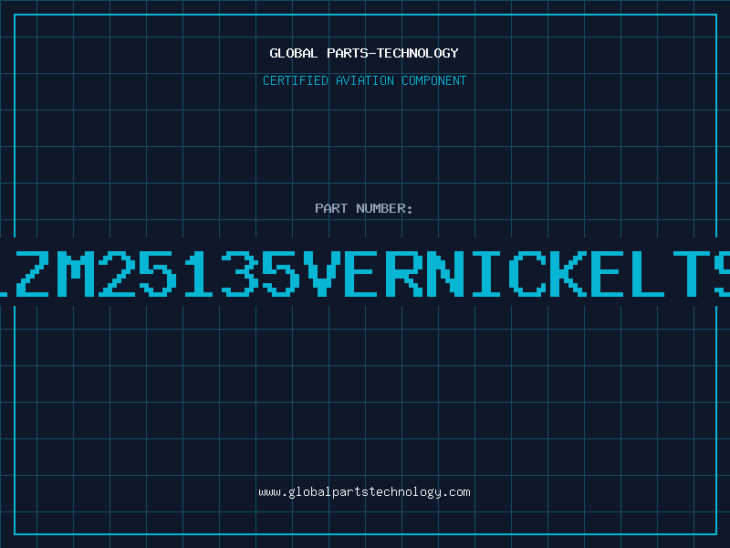 Aviation Part BolzM25135vernickeltSW5