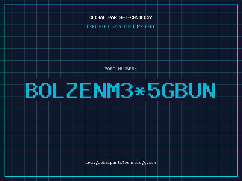 Aviation Part BolzenM3*5gbUN